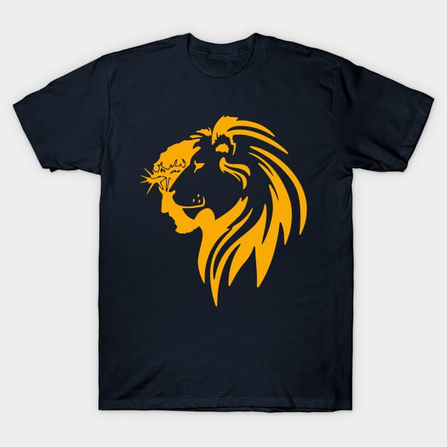 Christian Apparel Clothing Gifts - Jesus and Lion T-Shirt by AmericasPeasant